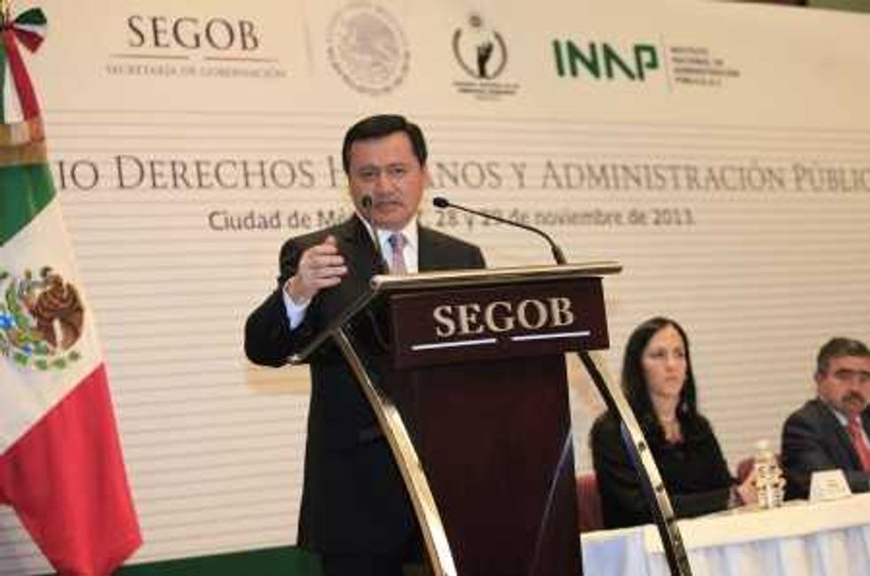 Miguel Ángel Osorio Chong. NOTIMEX