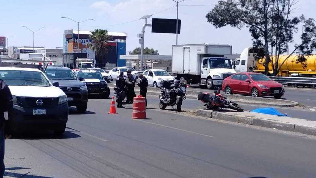 Motociclista pierde la vida en accidente sobre la carretera 57.