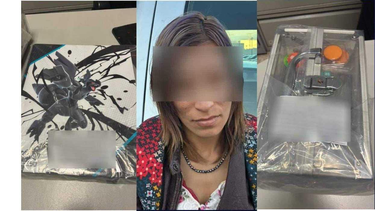 Mujer detenida por presunta venta de artículos robados en San Juan del Río.
