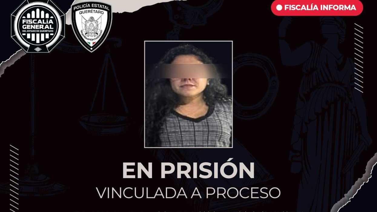 Mujer imputada por robo a comercio en Querétaro vinculada a proceso con prisión preventiva justificada por reincidencia