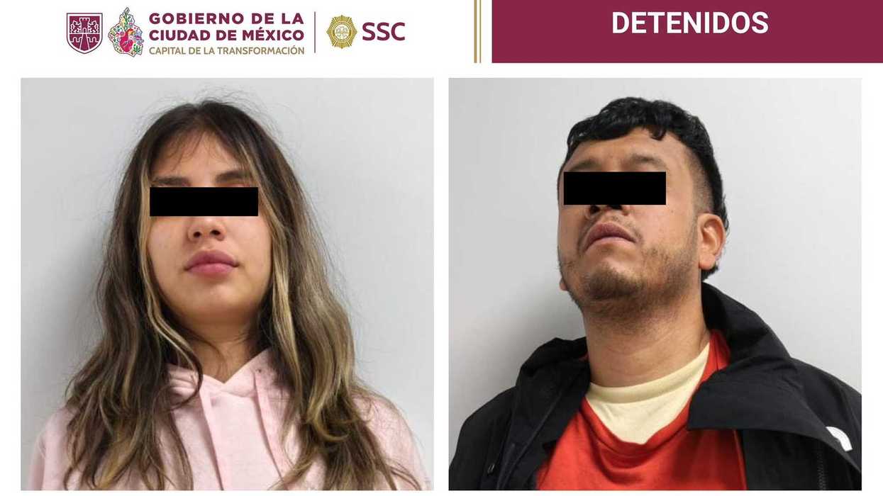 Mujer y hombre detenidos en cateo por narcomenudeo en colonia Guerrero, alcaldía Cuauhtémoc, Ciudad de México.
