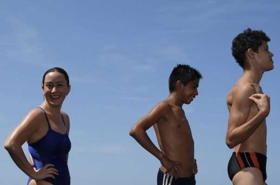 mujeres clavadistas en la quebrada acapulco 1