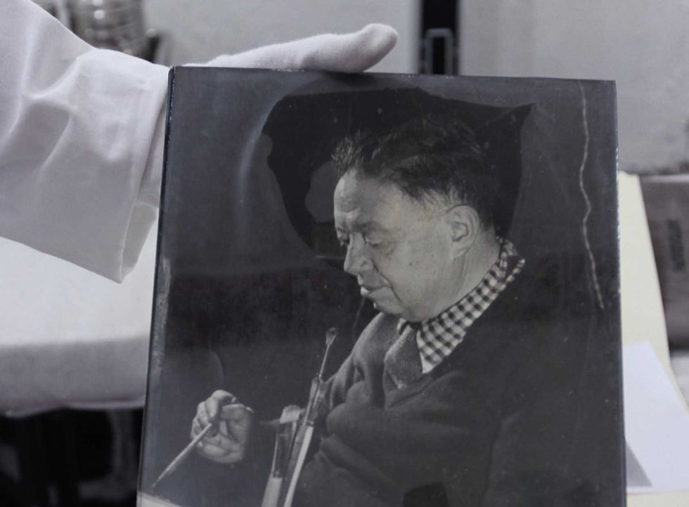 Muralista mexicano Diego Rivera. NOTIMEX