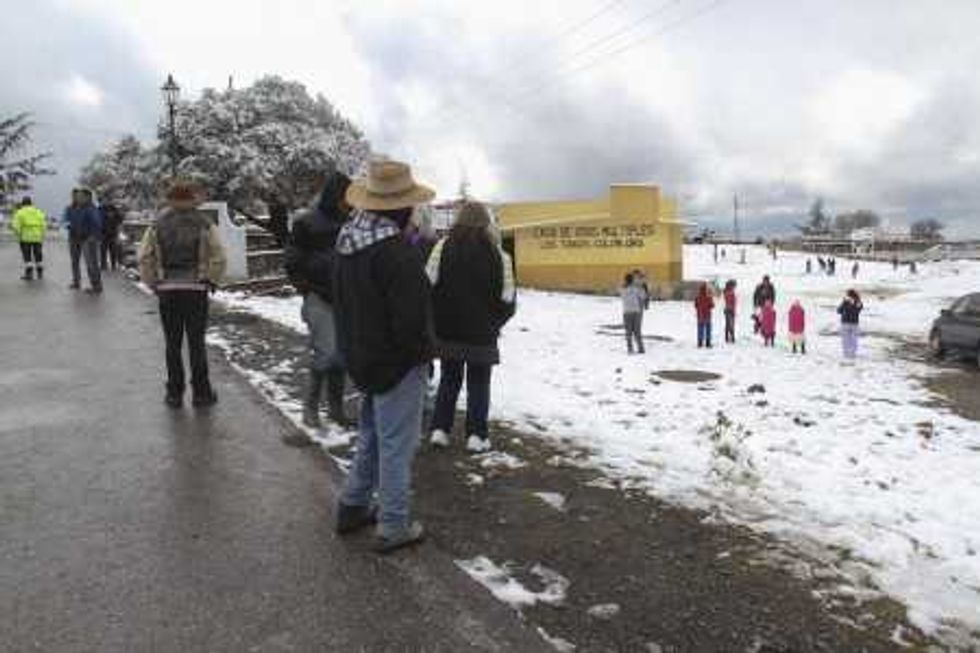 NEVADA EN LA COMUNIDAD LOS TRIGOS