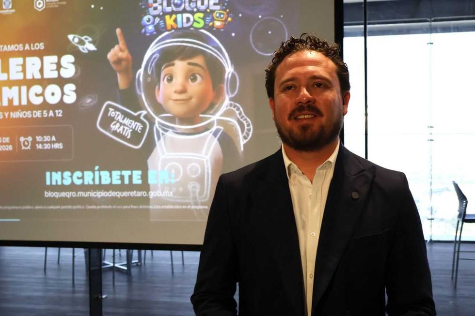 Ni\u00f1os participan en taller de rob\u00f3tica y drones durante BLOQUE Kids en Centro de Innovaci\u00f3n Quer\u00e9taro
