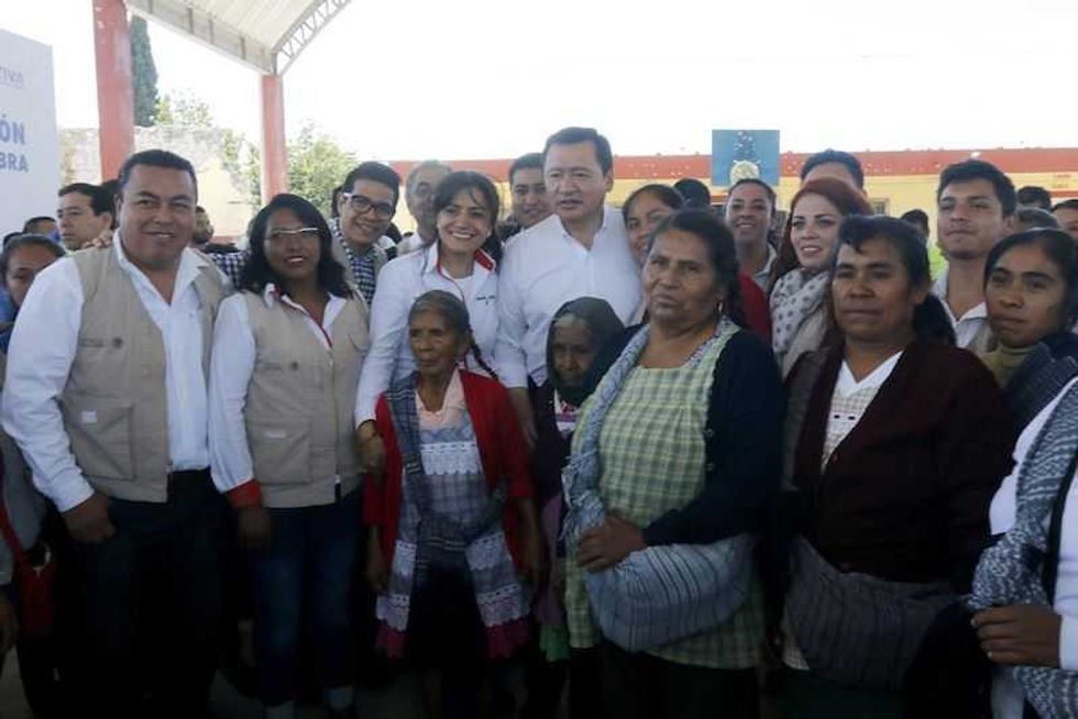 ninguna comunidad afectada por sismos quedara sin apoyo osorio chong