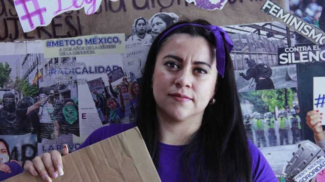 Olimpia Coral, la mexicana que lidera la lucha contra la violencia digital. EFE/ Olimpia Coral .