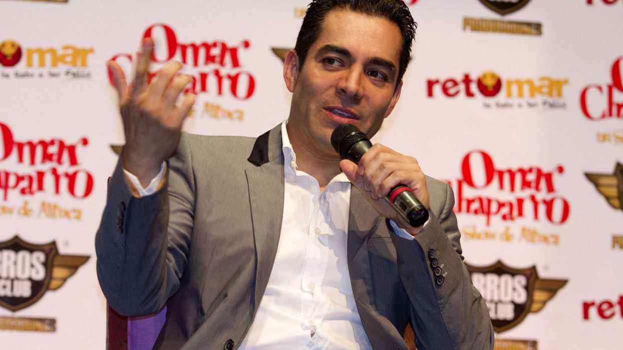 Omar Chaparro. NOTIMEX