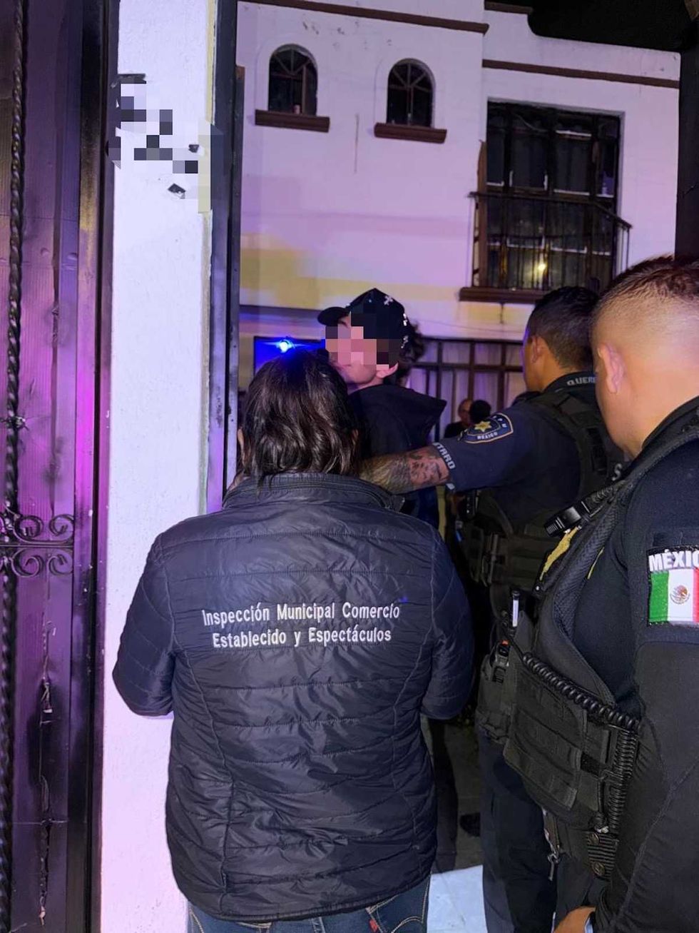 Operativo conjunto de inspecci\u00f3n y seguridad p\u00fablica municipal suspende fiesta clandestina con menores en Quer\u00e9taro capital