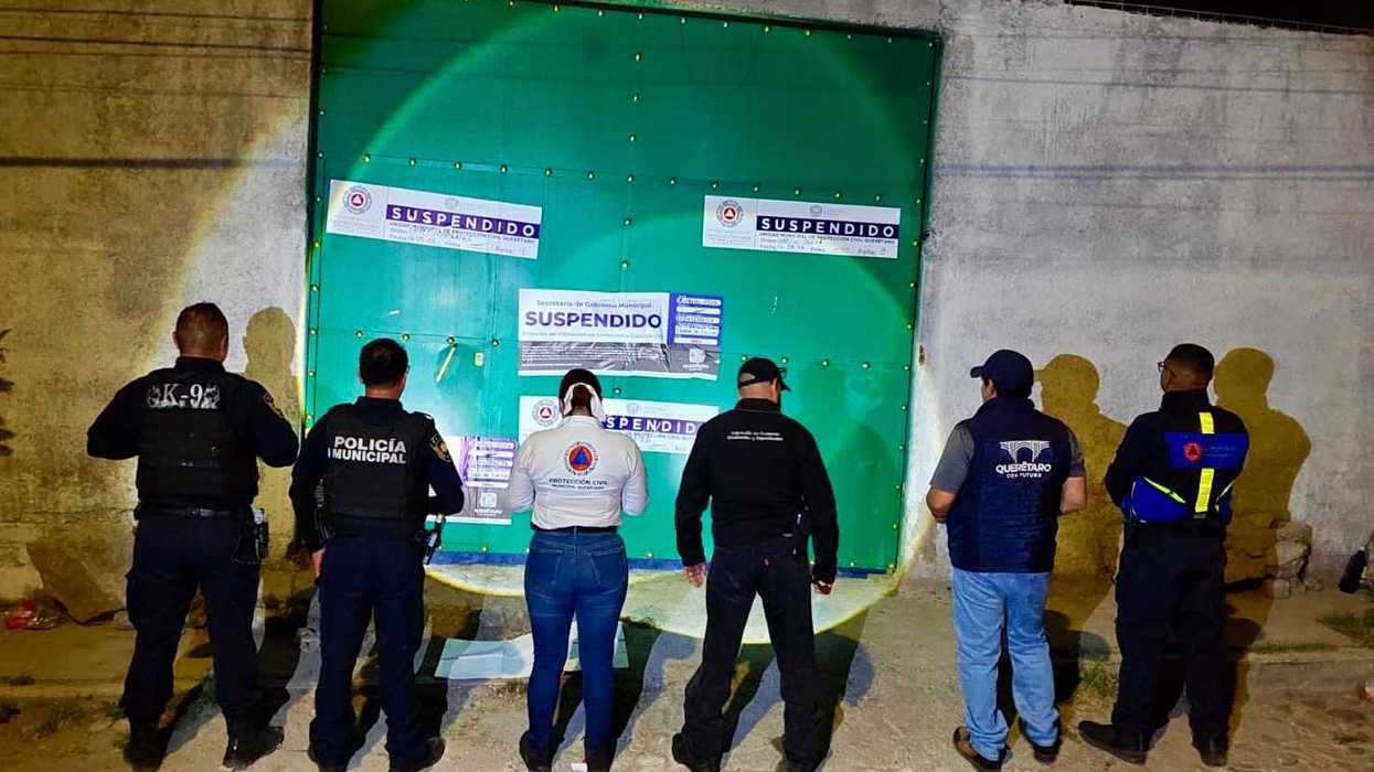 Operativo conjunto del Municipio de Querétaro suspende fiesta clandestina con 200 menores en San Pedrito Peñuelas