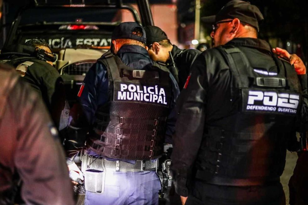 Operativo coordinado de Polic\u00eda Municipal y Estatal en colonia del oriente de San Juan del R\u00edo, Quer\u00e9taro