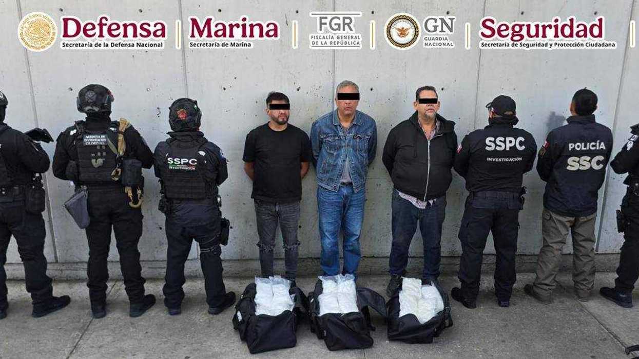Operativo de detención de presuntos integrantes de célula Cabrera Sarabia con metanfetamina en Gustavo A. Madero CDMX
