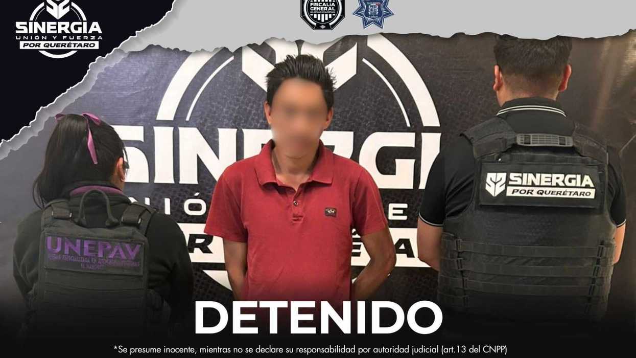 Operativo de detención por homicidio calificado en El Marqués realizado por la Fiscalía de Querétaro y Policía Municipal