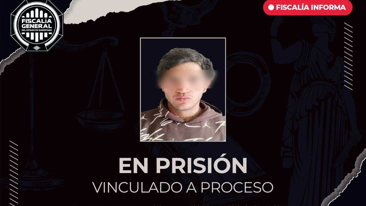 Operativo de la Policía de Investigación del Delito en Pedro Escobedo. La orden de aprehensión fue ejecutada tras análisis de videograbaciones.