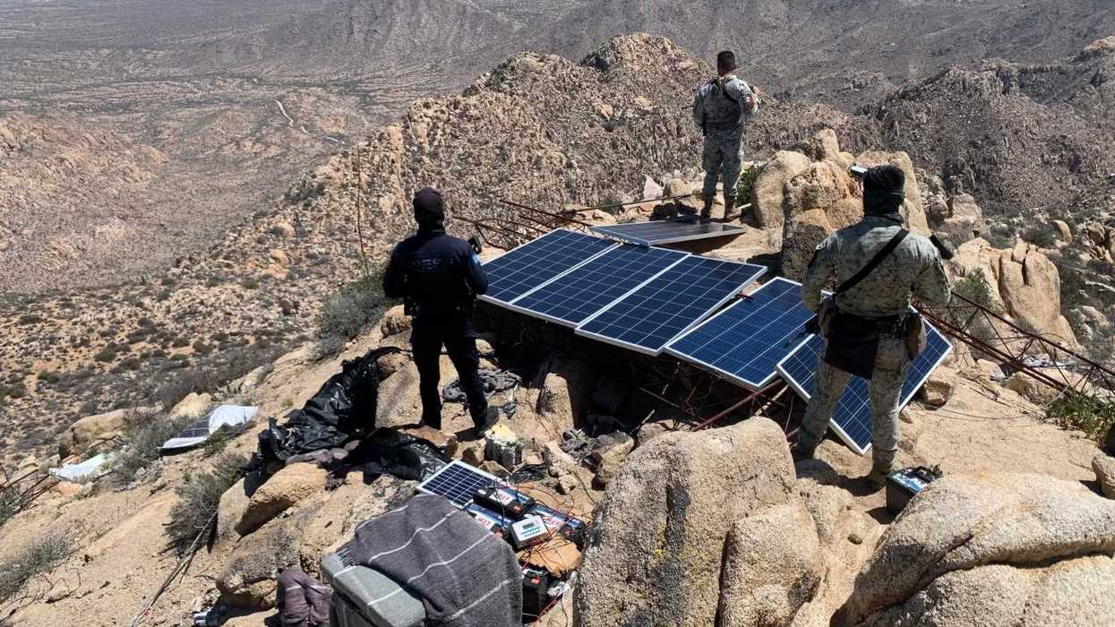 Operativo de la SSPC Sonora contra halcones del crimen organizado con aseguramiento de equipo de vigilancia ilegal en Sonoyta