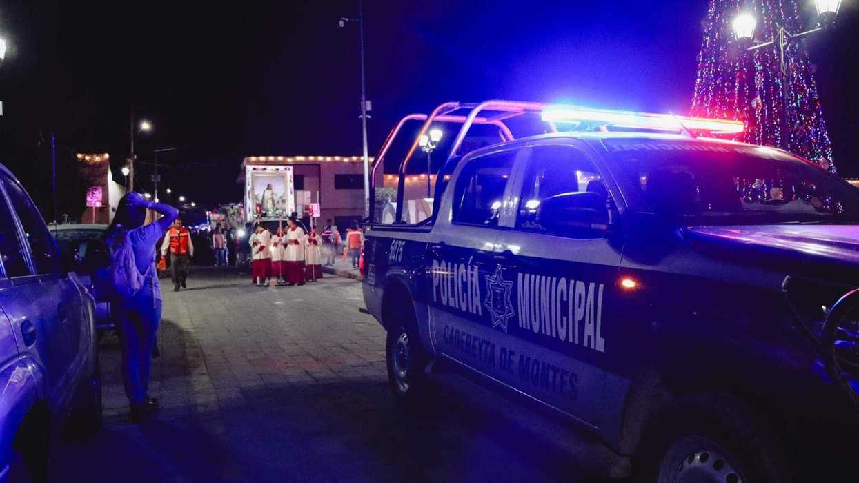 Operativo de vigilancia por peregrinaciones guadalupanas en Cadereyta.