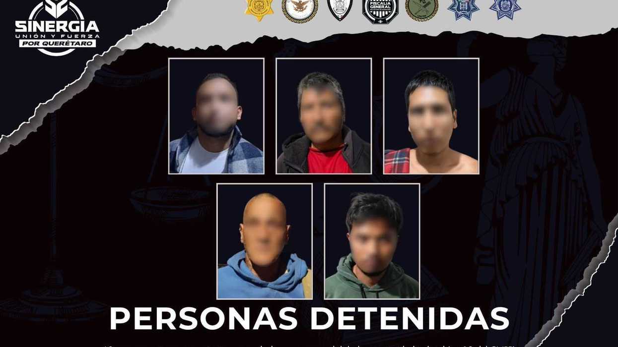 Operativo nocturno de Fiscalía de Querétaro con participación de fuerzas federales y estatales