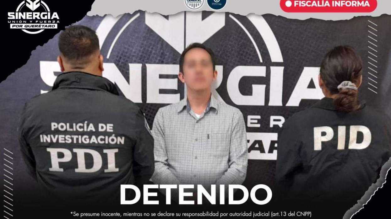 Operativo policial en Juriquilla cumplimenta orden de aprehensión por delito cometido en CDMX.