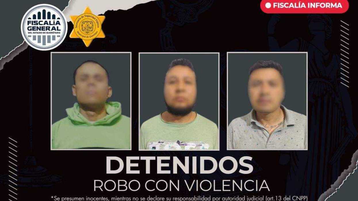Operativo policial en Querétaro tras detención por robo de vehículo con violencia reportado en noviembre 2025.