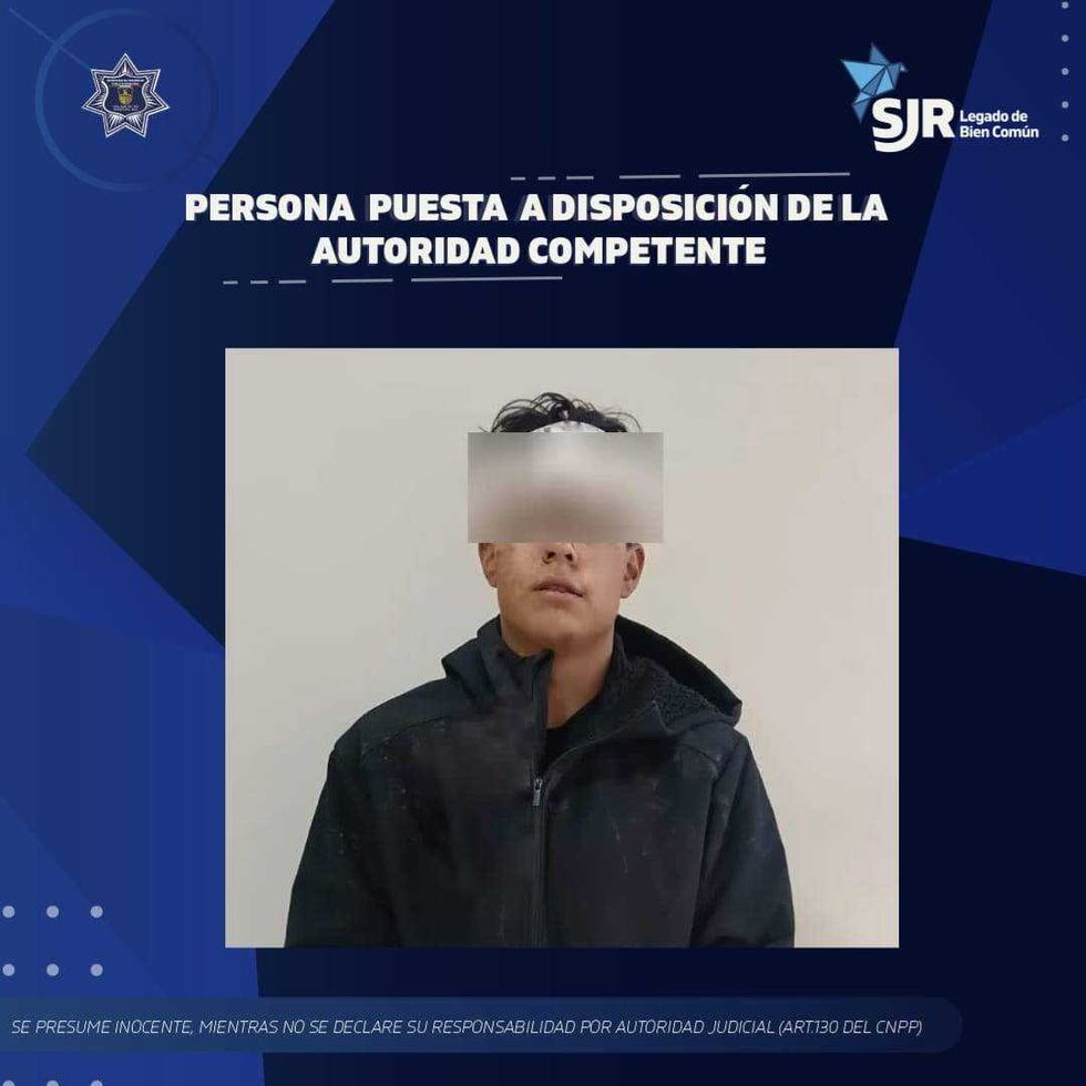 Operativo policial SSPM San Juan del Río detención robo casa habitación Lomas del Pedregal Querétaro diciembre 2025.