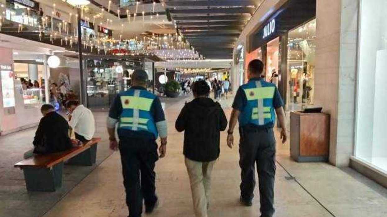 Operativos de seguridad en plazas comerciales durante Buen Fin Querétaro 2025. PC Querétaro.