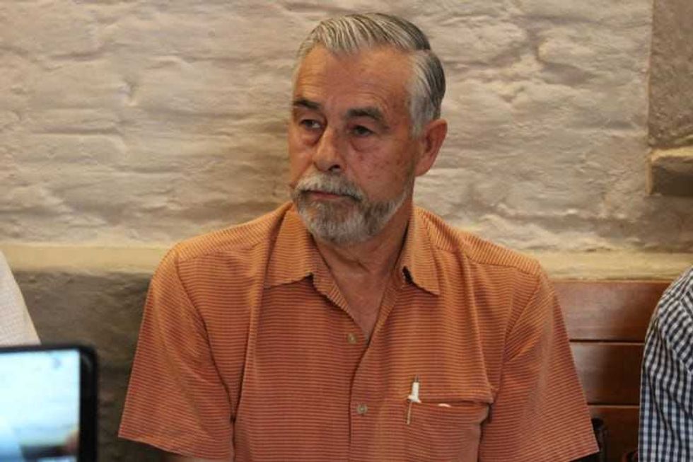 orlando ugalde miembro de la organizacion civil de lamano de tequis