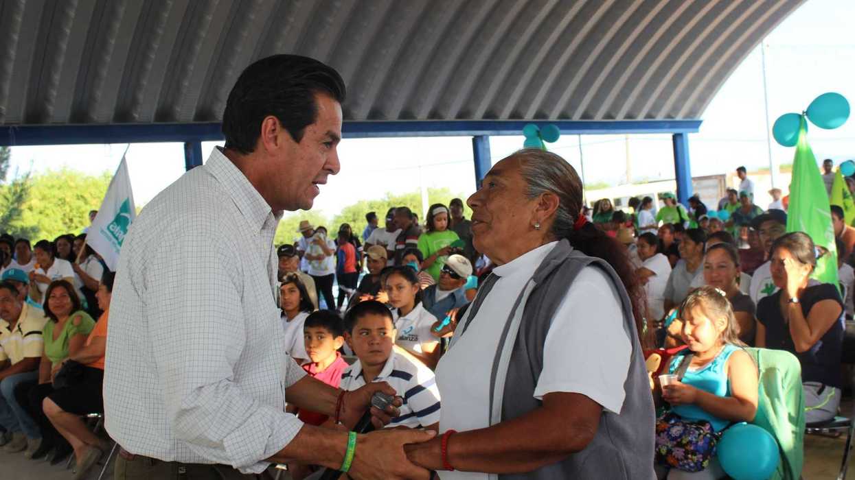 Orquesta Antonio Macías “campaña de estado”, en Tequisquiapan: Orihuela.
