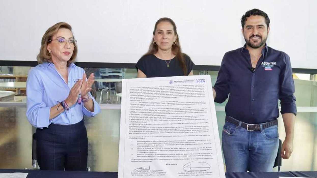 Pacto por la Primera Infancia: Lupita Murguía y Agustín Dorantes al Frente.