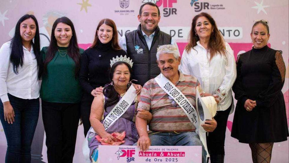 Palmillas gana primer lugar del Certamen Abuela y Abuelo de Oro 2025.