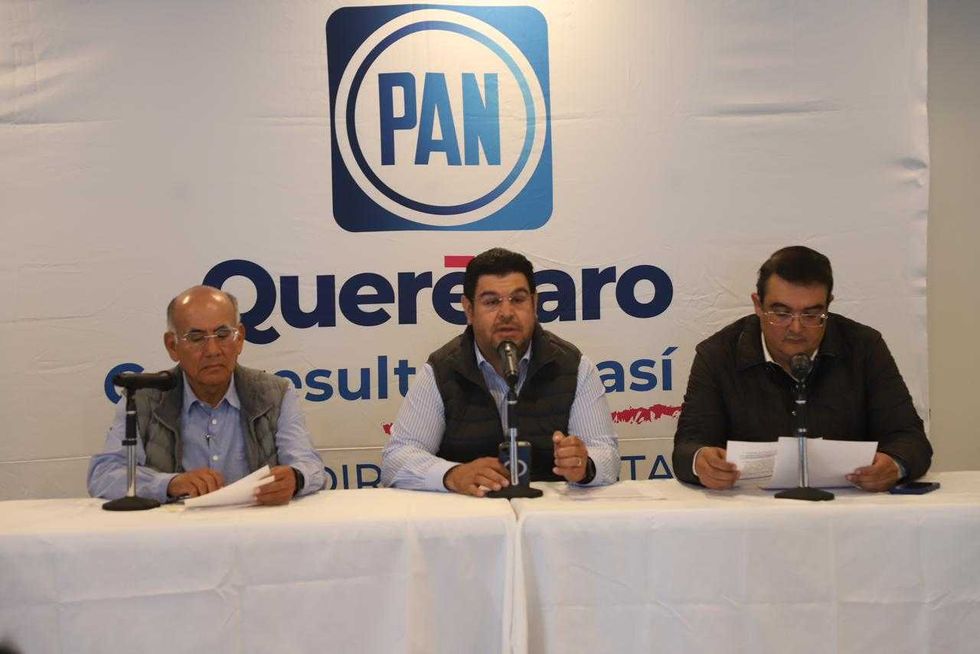 PAN Querétaro denuncia intervención de funcionarios federales en movimientos ciudadanos.