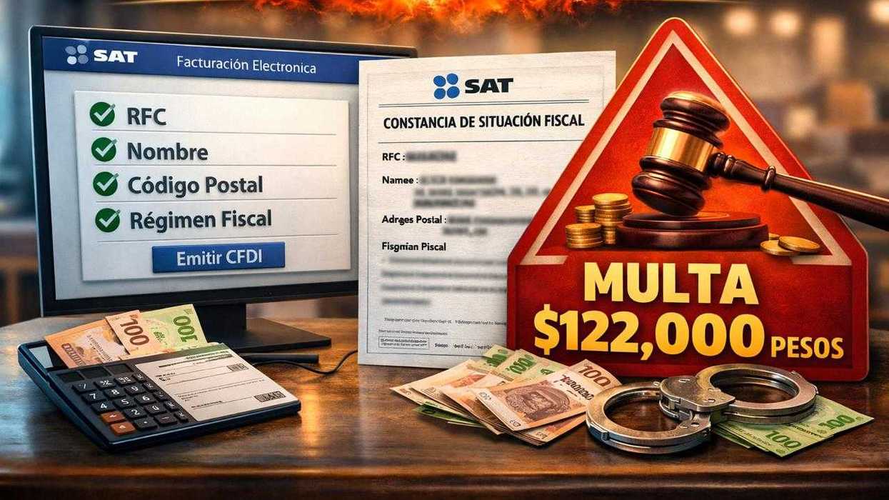 Pantalla del portal SAT mostrando opciones para obtener Constancia de Situación Fiscal y datos para facturación electrónica en México