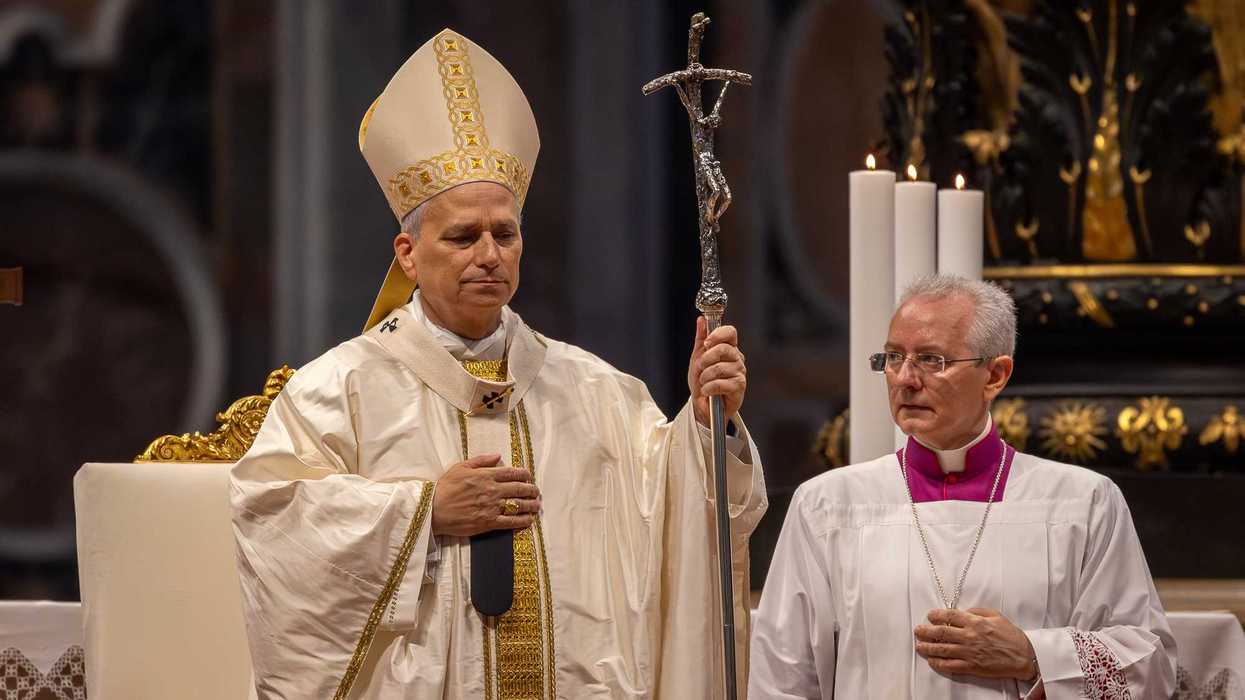 Papa León XIV durante audiencia en el Vaticano.