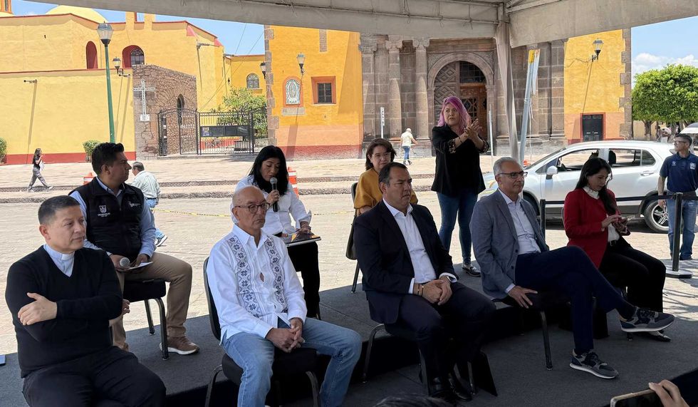 Parroquia de San Juan Bautista en San Juan del R\u00edo tras concluir primera etapa de restauraci\u00f3n de 4.8 mdp