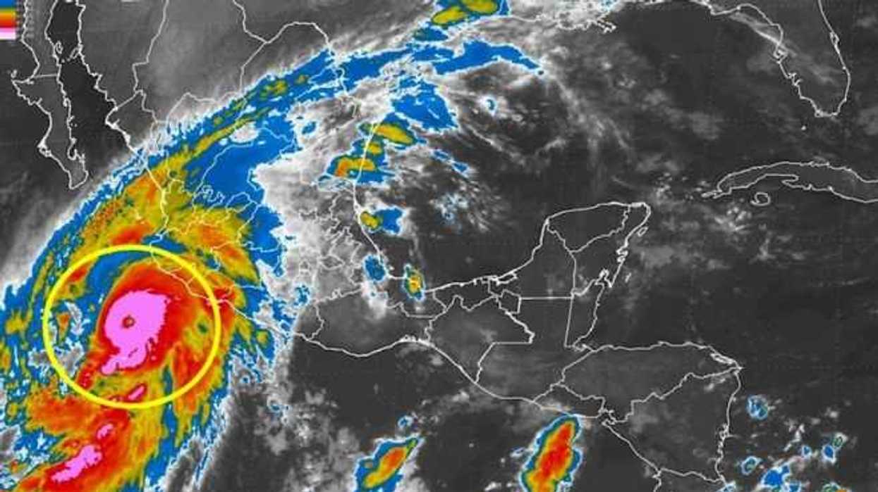 PATRICIA ES EL HURACÁN MÁS PODEROSO