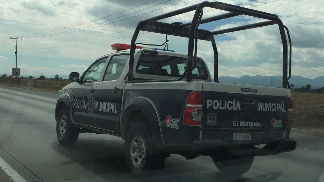 Patrulla Policía Municipal de San Juan del Río.