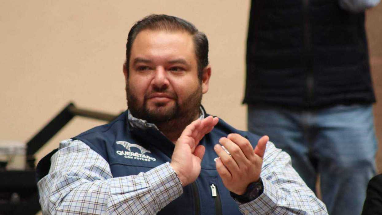 Pepe Ojeda, Secretario de Desarrollo Social, presenta programa de apoyo a vivienda para 300 policías del municipio de Querétaro.