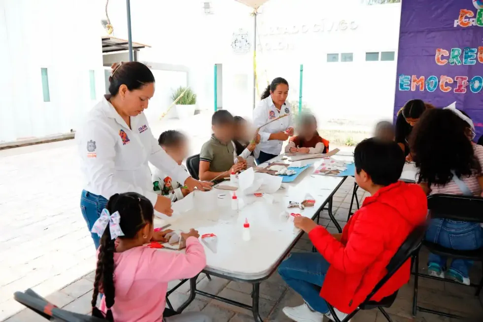 Personal de la Direcci\u00f3n de Salud municipal acompa\u00f1\u00f3 a ni\u00f1as y ni\u00f1os en actividades del curso "Creciendo con Emociones".