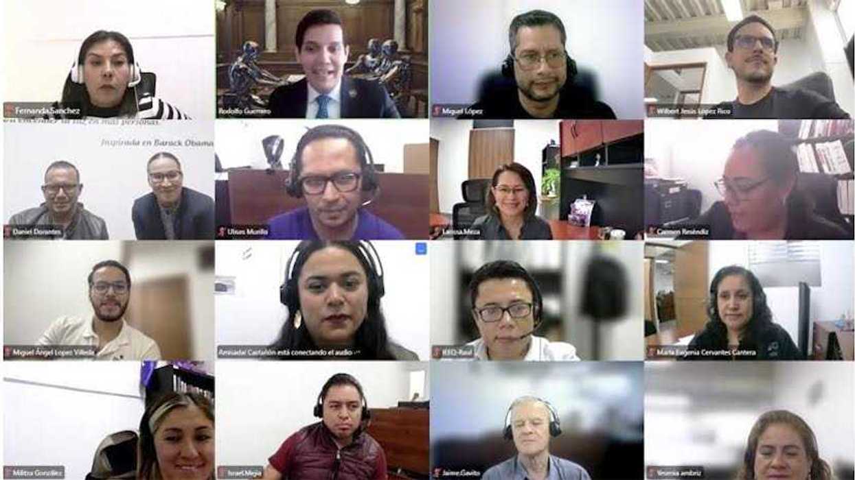 Personal jurídico del IEEQ participa en curso sobre inteligencia artificial generativa aplicada al ámbito electoral.