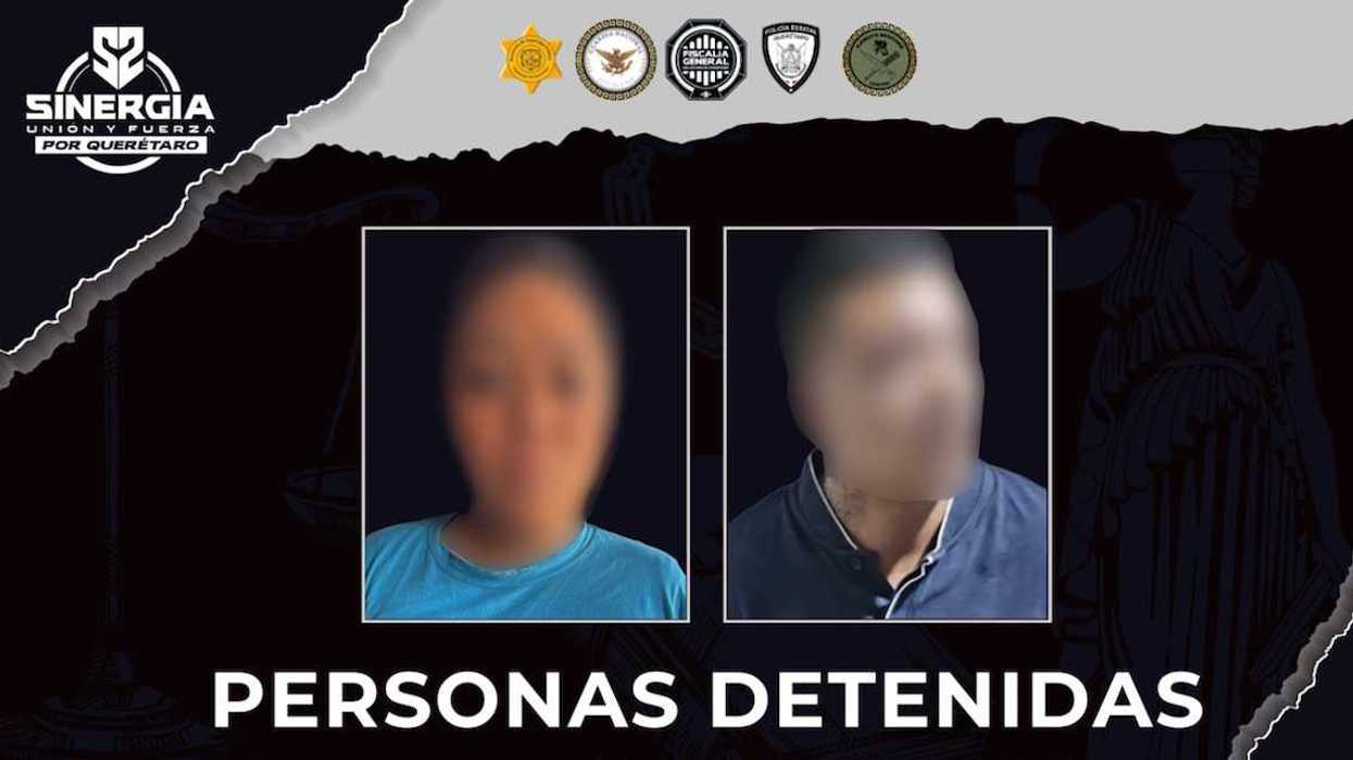 Personal ministerial y policial asegura indicios durante un cateo por narcomenudeo en la colonia San Pedro Mártir, en Querétaro.