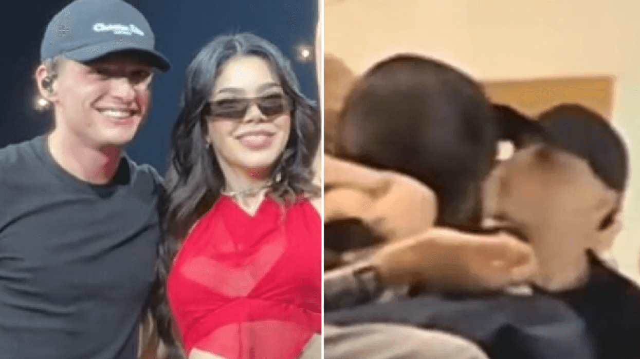 Peso Pluma y Kenia OS confirman su romance con tierno beso en Super Bowl 2025. Foto: Ilustrativa/ Agencia México.