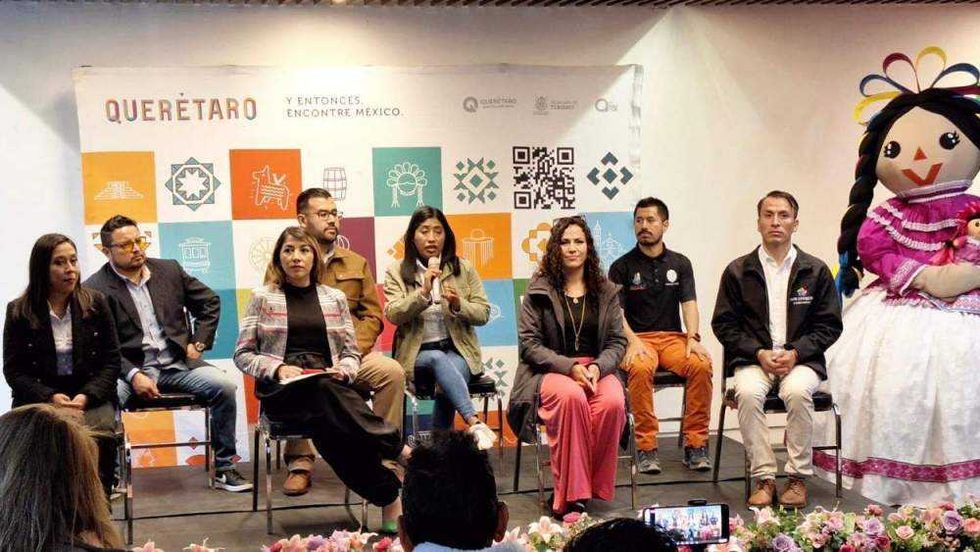 Pinal de Amoles en la presentación del Tianguis Nacional de Pueblos Mágicos 2025.