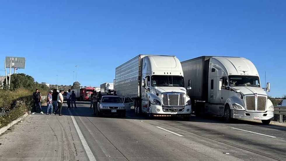 Pipazo de gas en la México Querétaro.