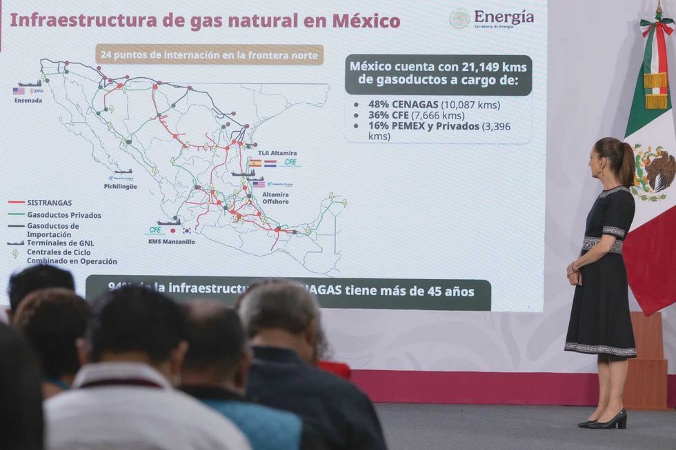 Plan de Gasoductos M\u00e9xico 2026: red de 21 mil kil\u00f3metros que la CFE y CENAGAS ampliar\u00e1n con 140 mil 905 mdp antes de 2030