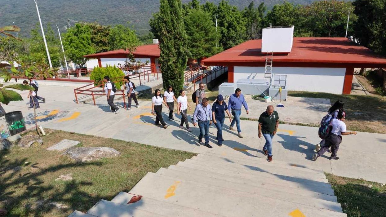 Plantel educativo en Querétaro verificado por SEDEQ tras periodo vacacional invernal sin daños reportados.