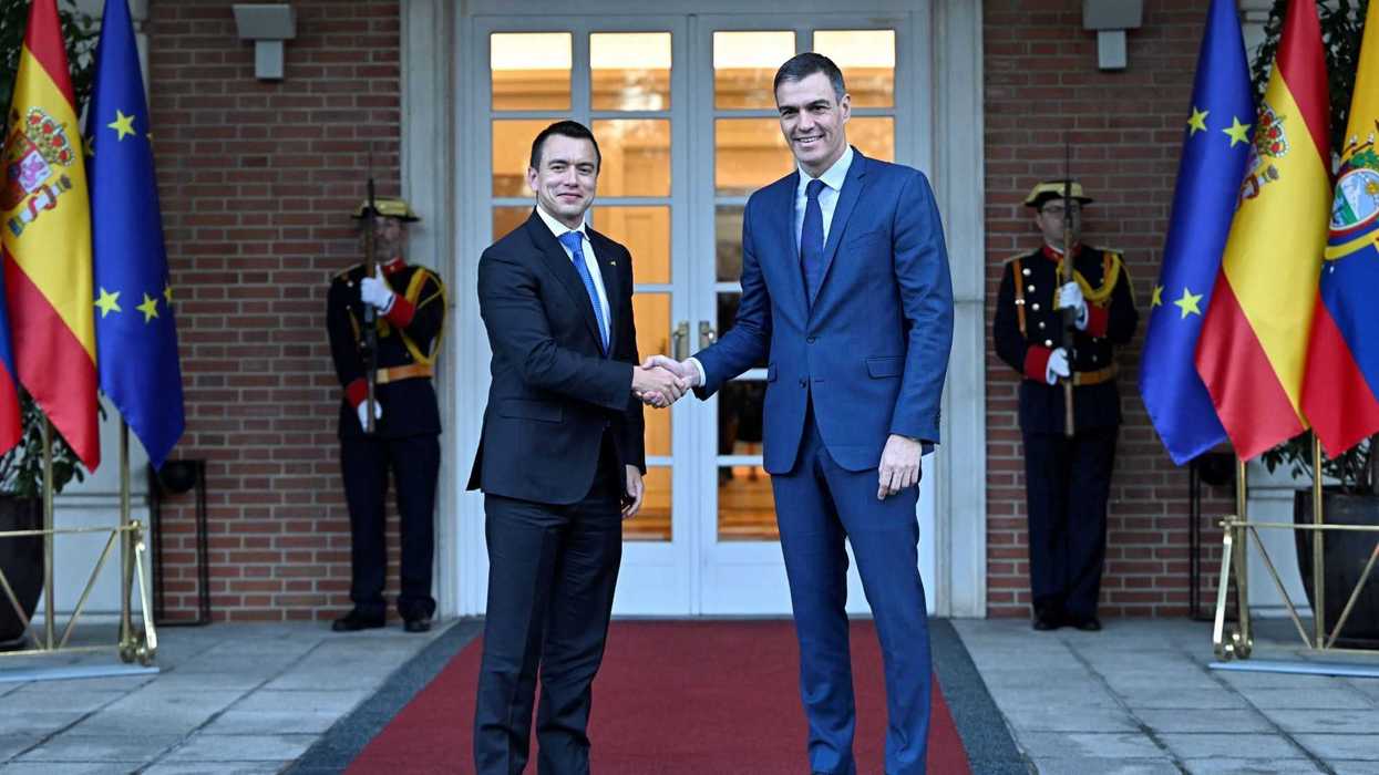 Policía de Ecuador prohíbe los tatuajes a los aspirantes. AFP.