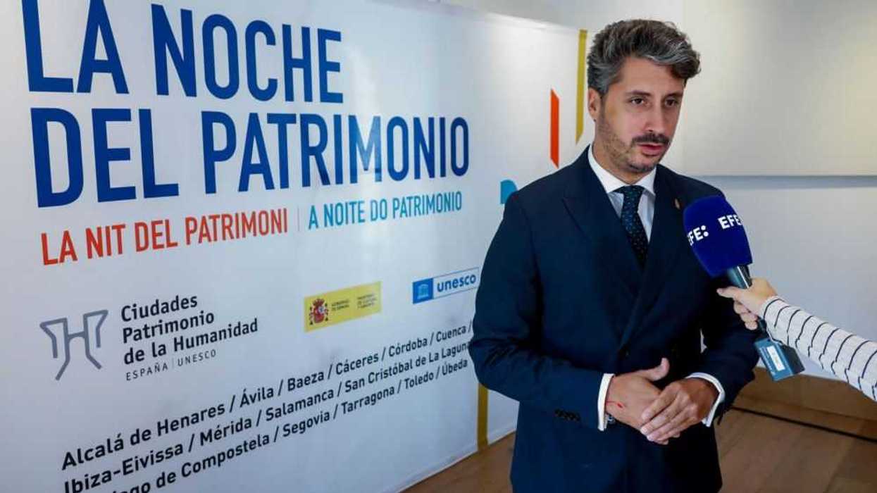 Presentación de "La noche del patrimonio 2023". EFE/ David Fernández.