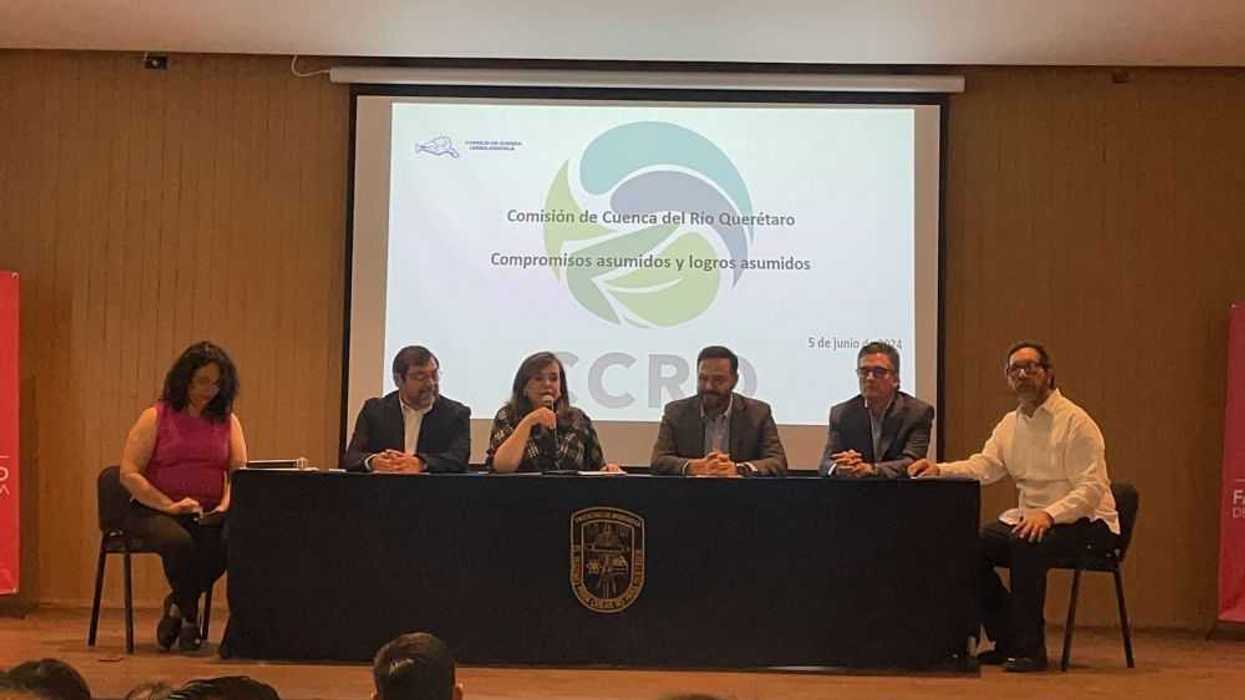 Presentación del Plan Integral para la Gestión de la Cuenca del Río Querétaro en la UAQ.