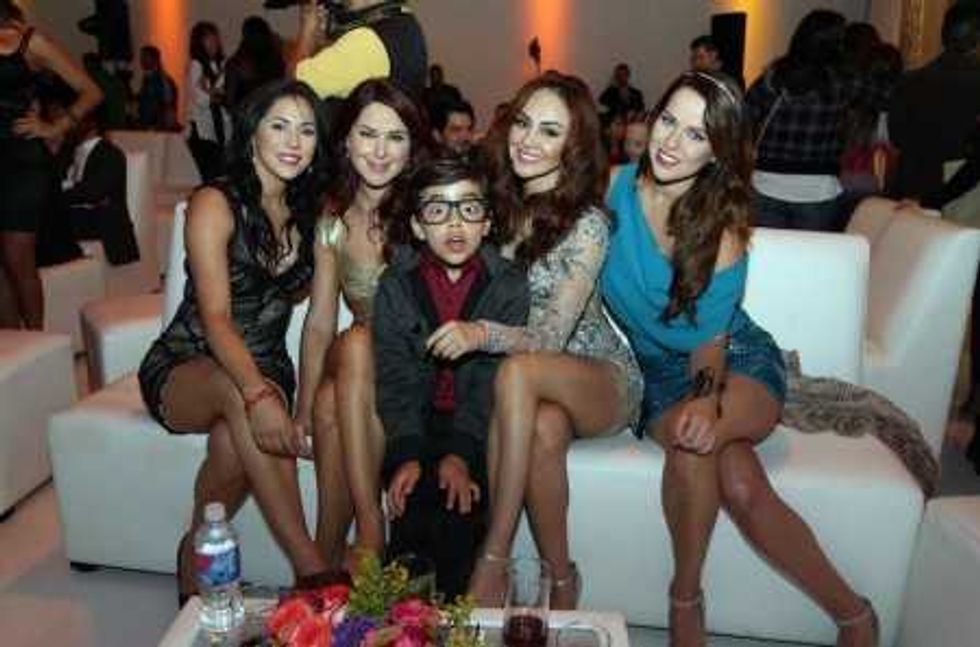 Presentación del último capítulo de la telenovela "Amores con trampa". FOTO/NOTIMEX.