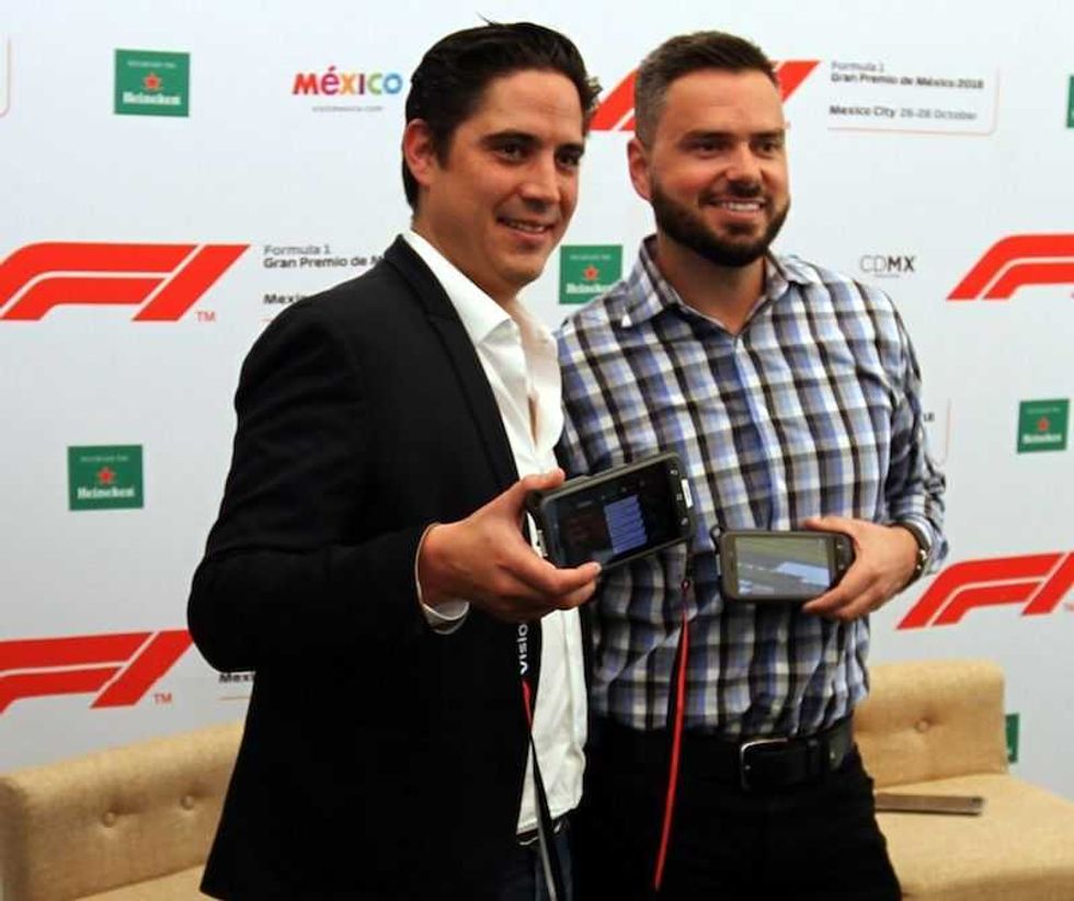 presentan dispositivo que acercara a aficion con pilotos en gp de mexico