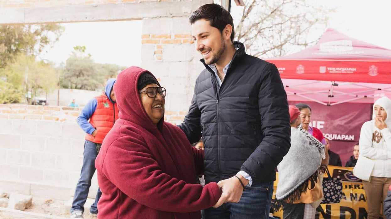 Presidente municipal Héctor Magaña Rentería anuncia entrega formal de predio para hospital del IMSS en Tequisquiapan.